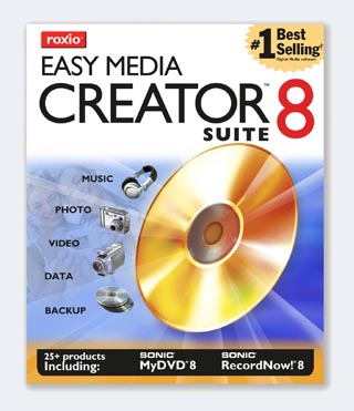 Roxio Easy Media Creator 8.